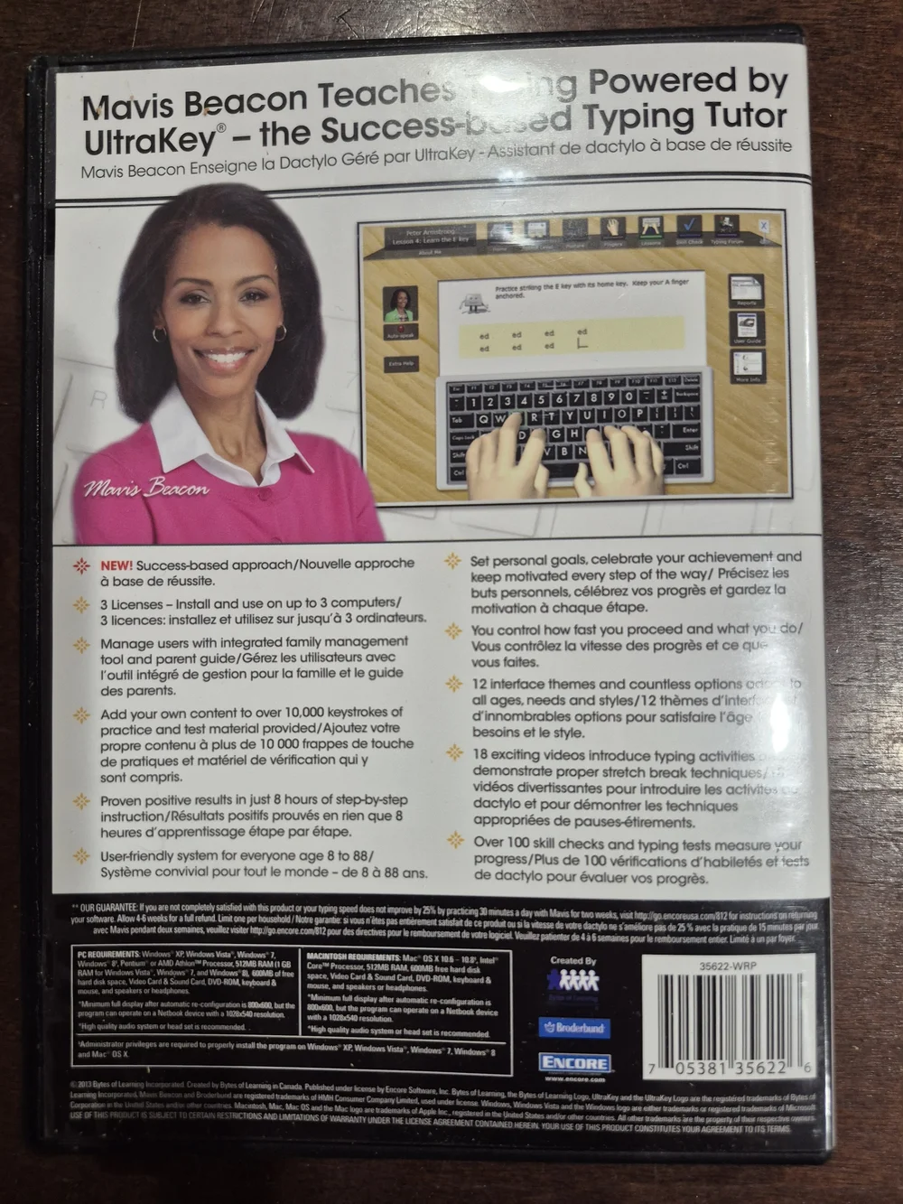 Mavis Beacon Teaches Typing UltraKey - Pink Cover